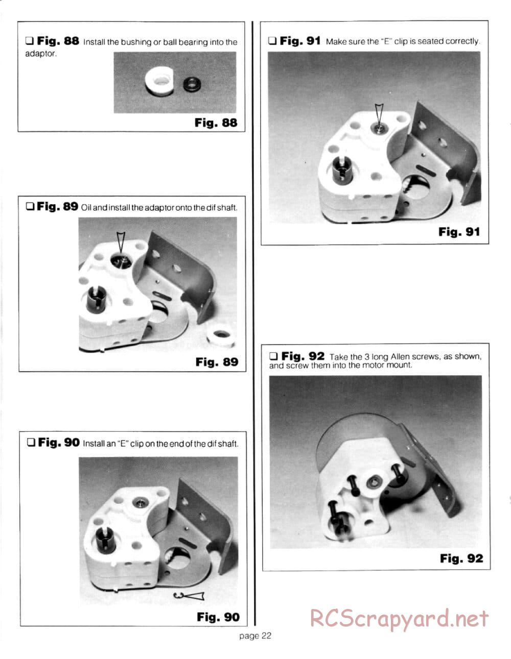 Team Associated - RC10 CE - 1990 - Manual - Page 22