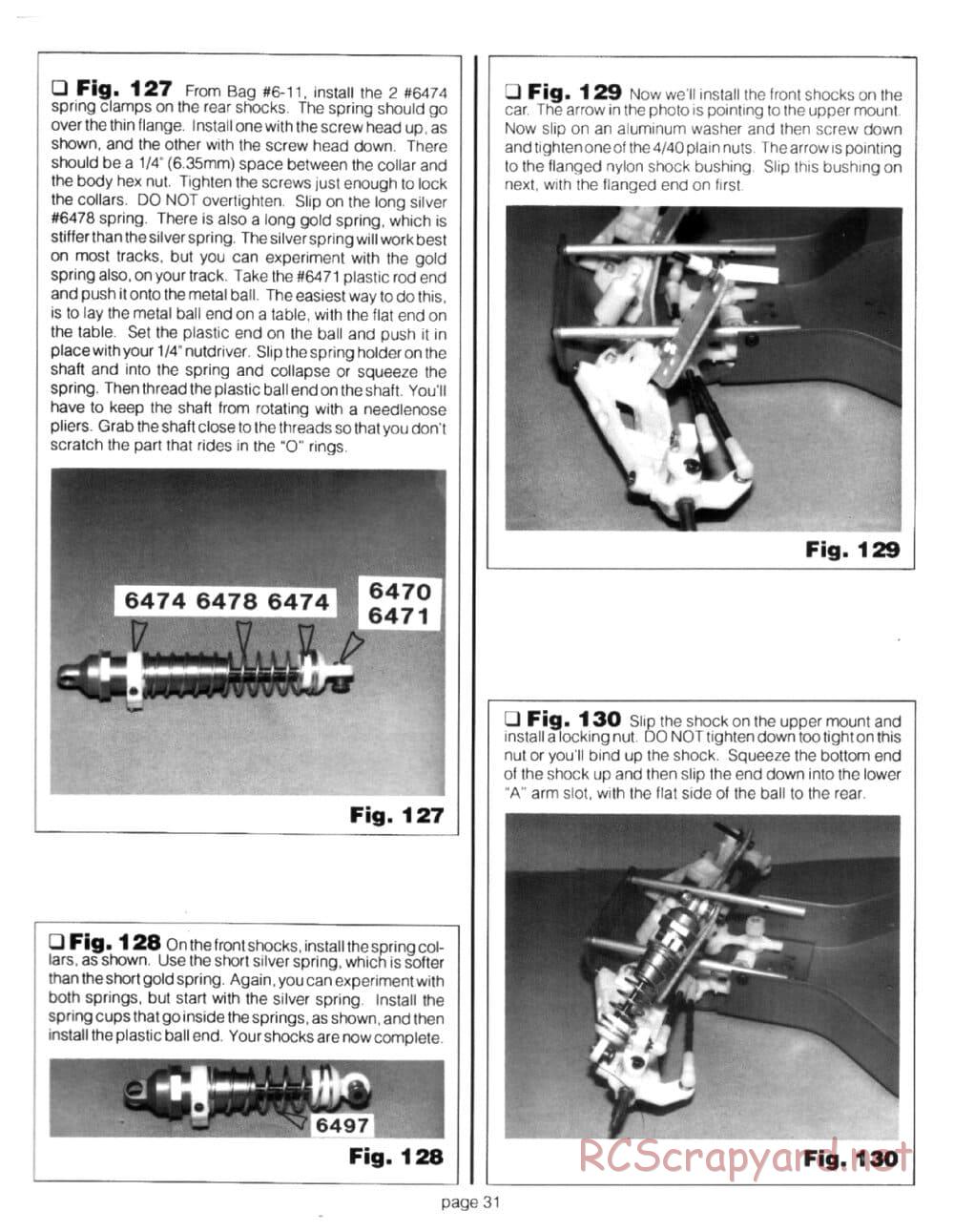 Team Associated - RC10 CE - 1990 - Manual - Page 31