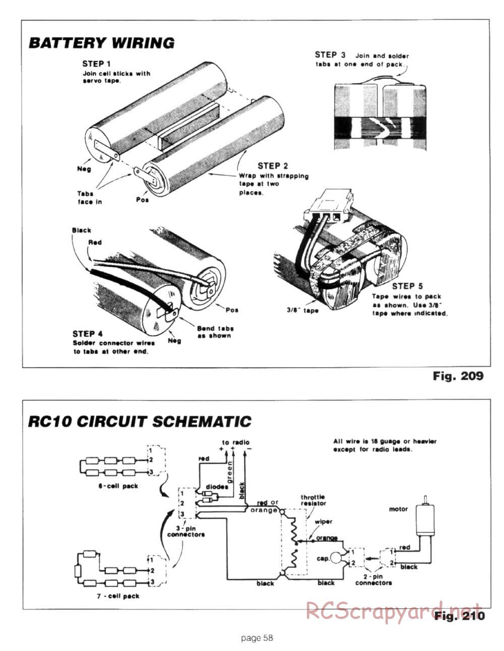 Team Associated - RC10 CE - 1990 - Manual - Page 58