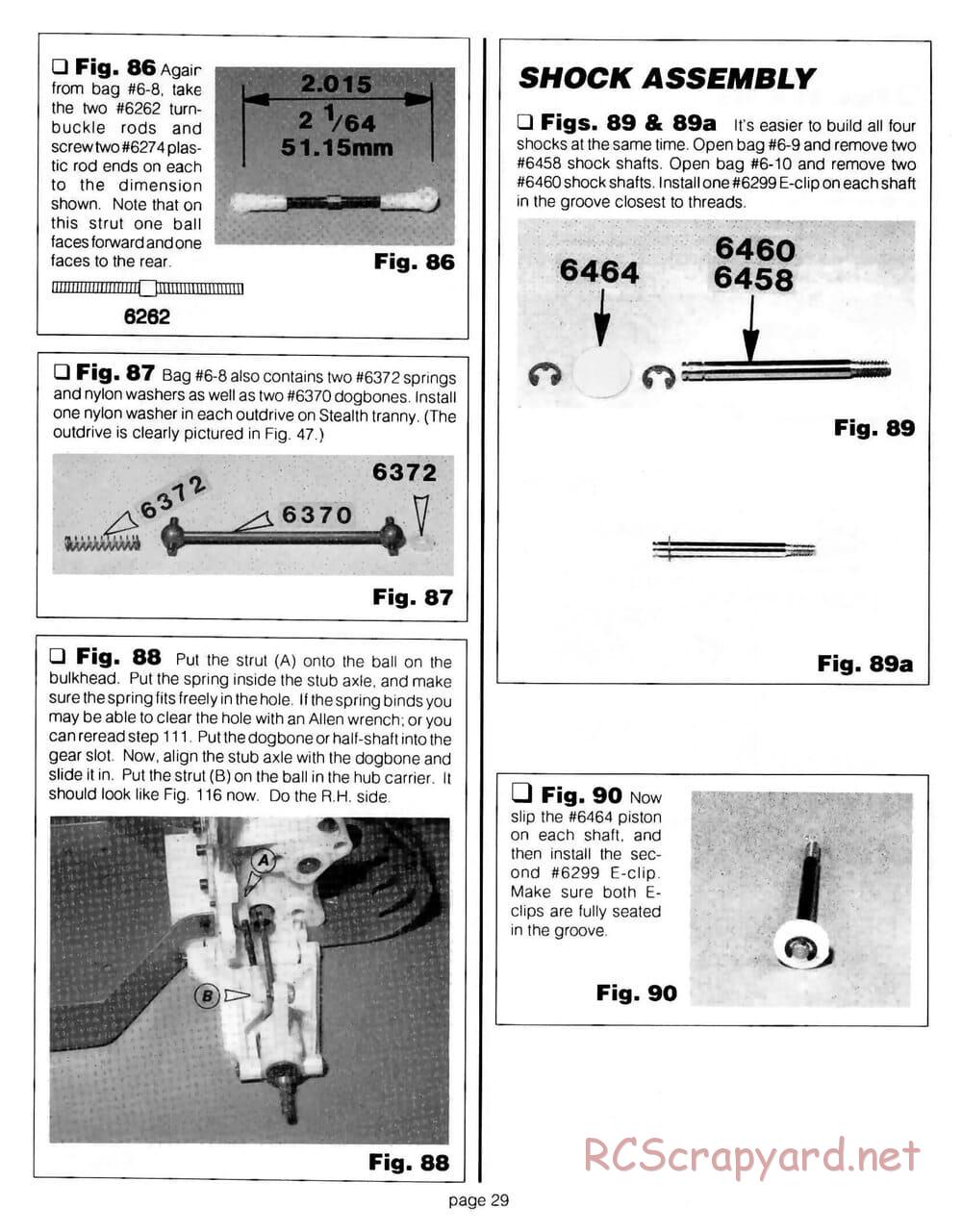 Team Associated - RC10 CE - 1992 - Manual - Page 28