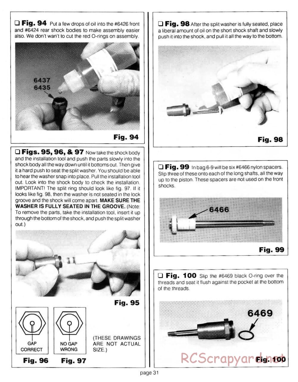 Team Associated - RC10 CE - 1992 - Manual - Page 30