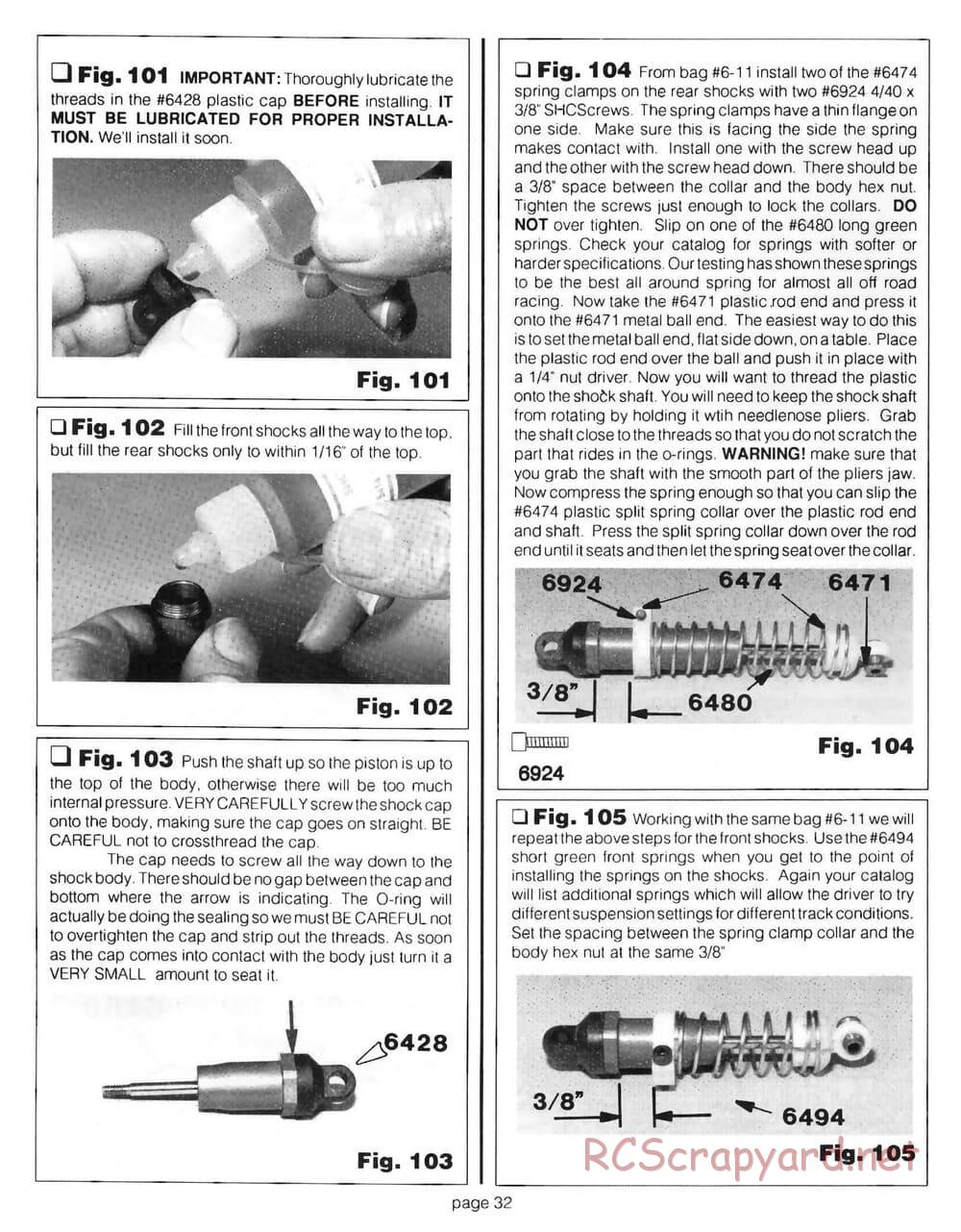 Team Associated - RC10 CE - 1992 - Manual - Page 31