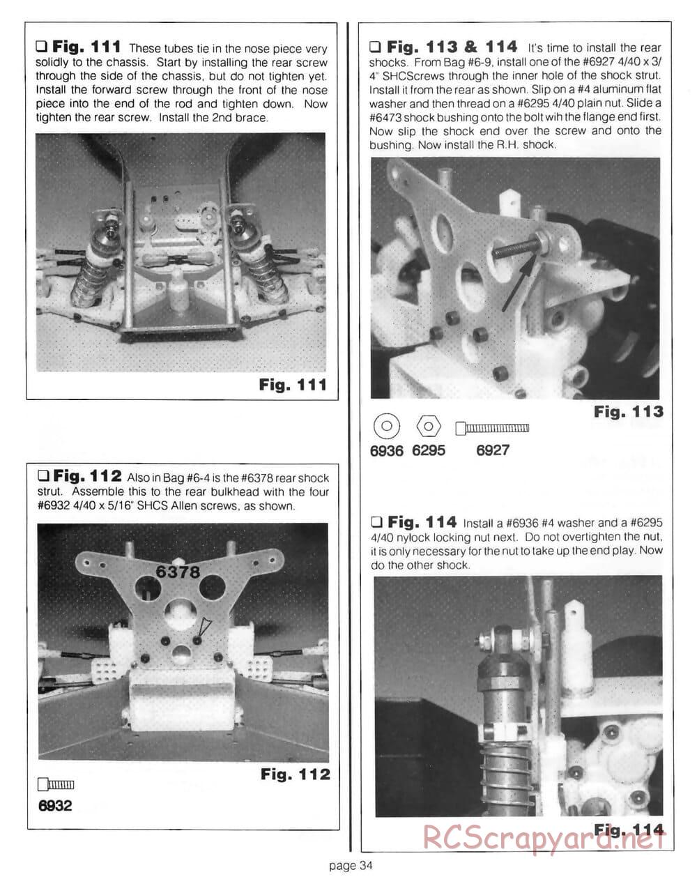 Team Associated - RC10 CE - 1992 - Manual - Page 33