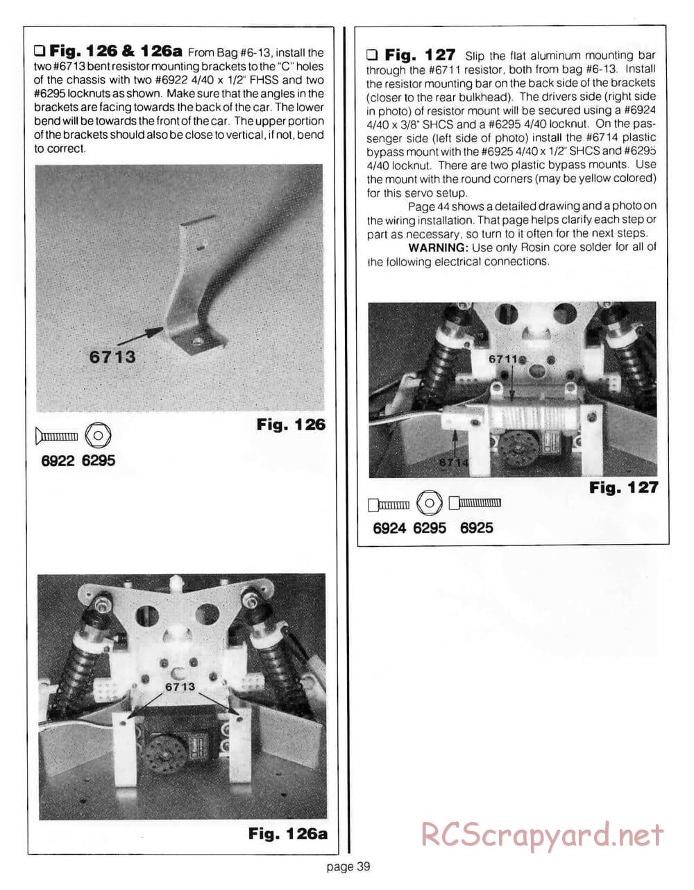 Team Associated - RC10 CE - 1992 - Manual - Page 38