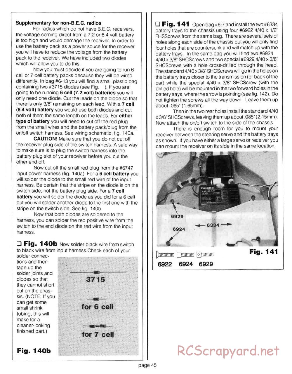 Team Associated - RC10 CE - 1992 - Manual - Page 44