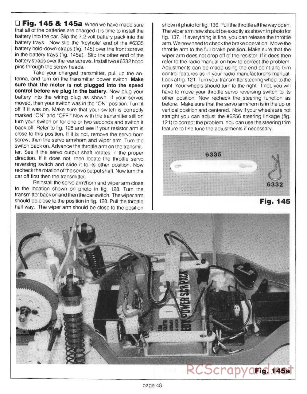 Team Associated - RC10 CE - 1992 - Manual - Page 47