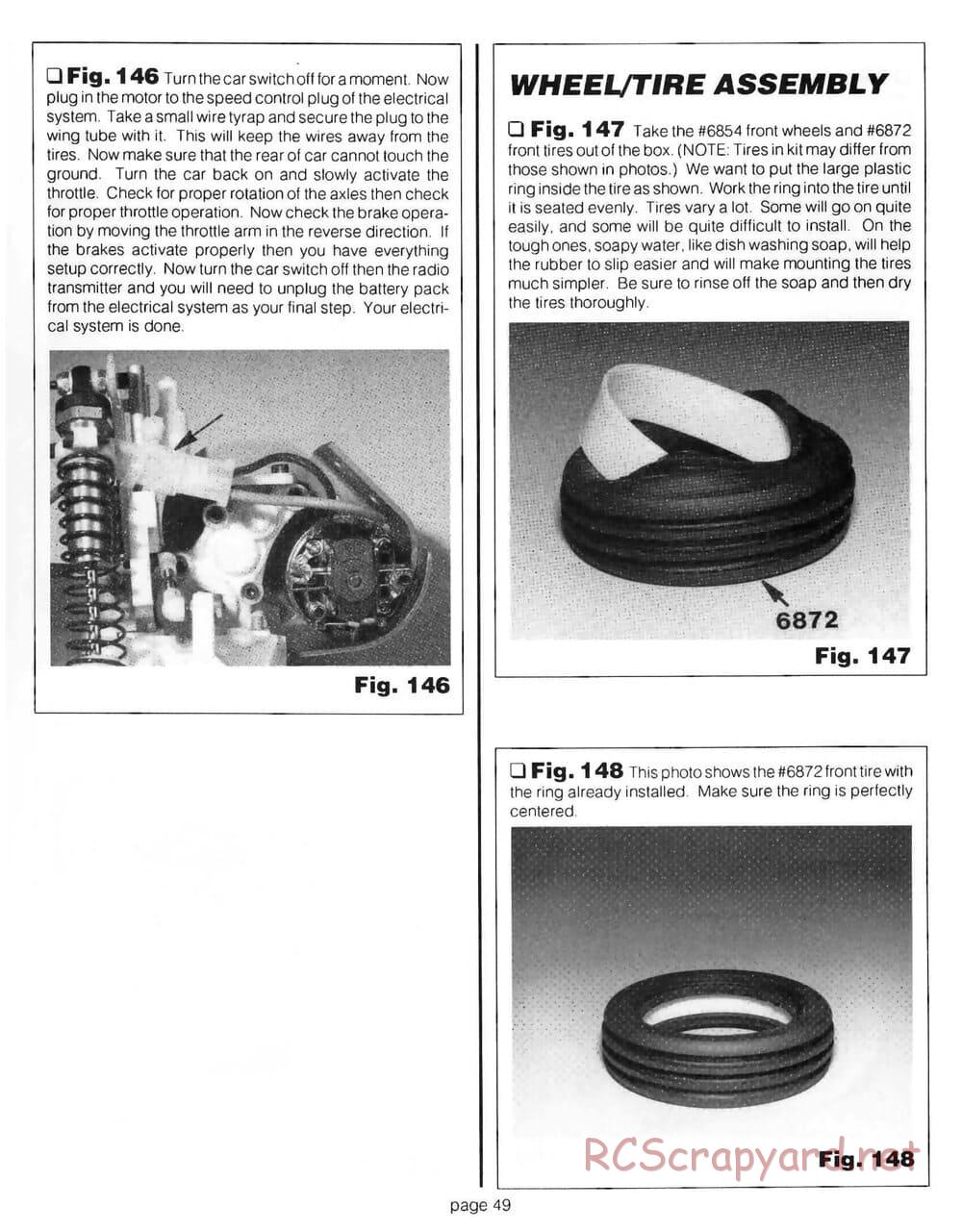 Team Associated - RC10 CE - 1992 - Manual - Page 48