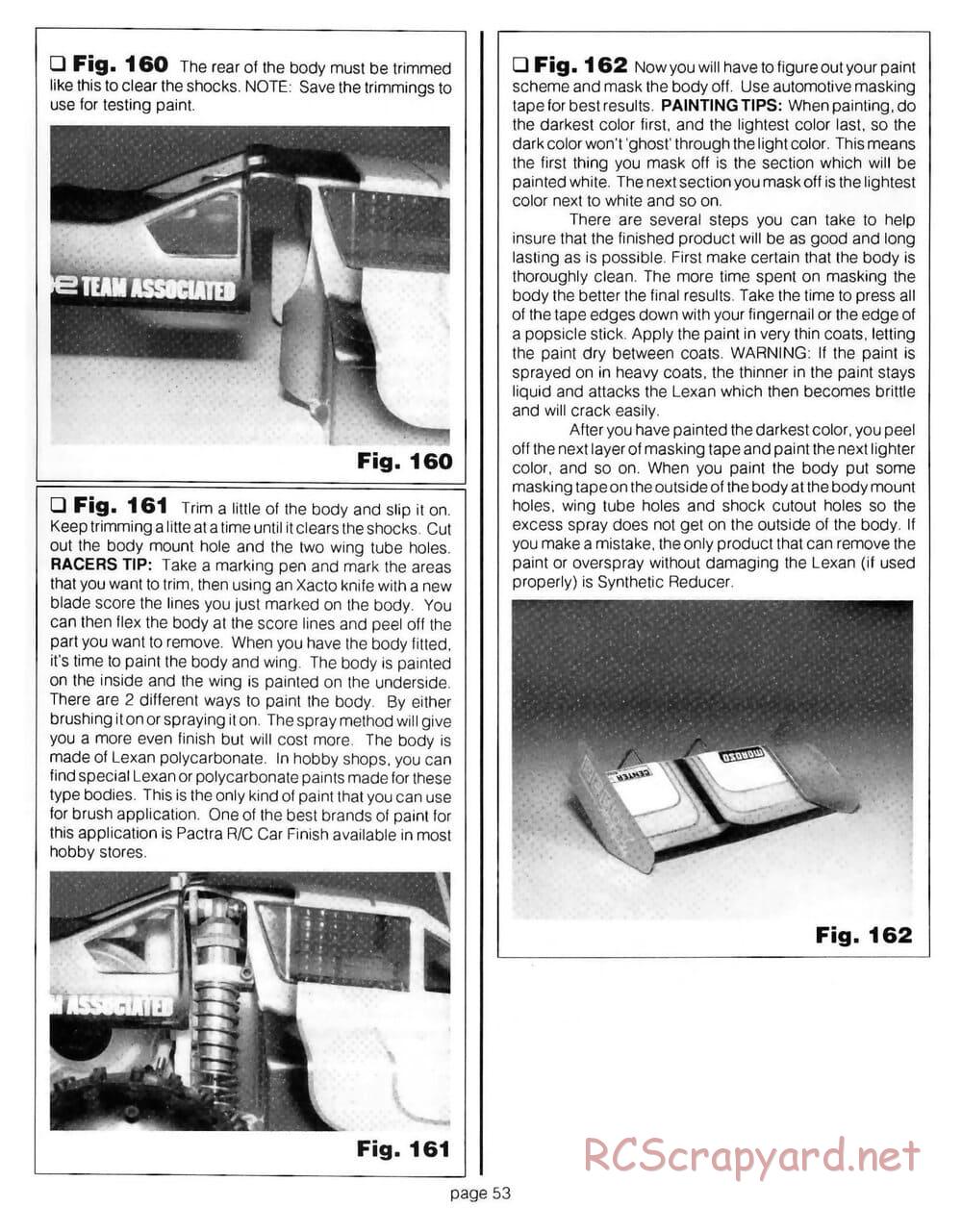 Team Associated - RC10 CE - 1992 - Manual - Page 52
