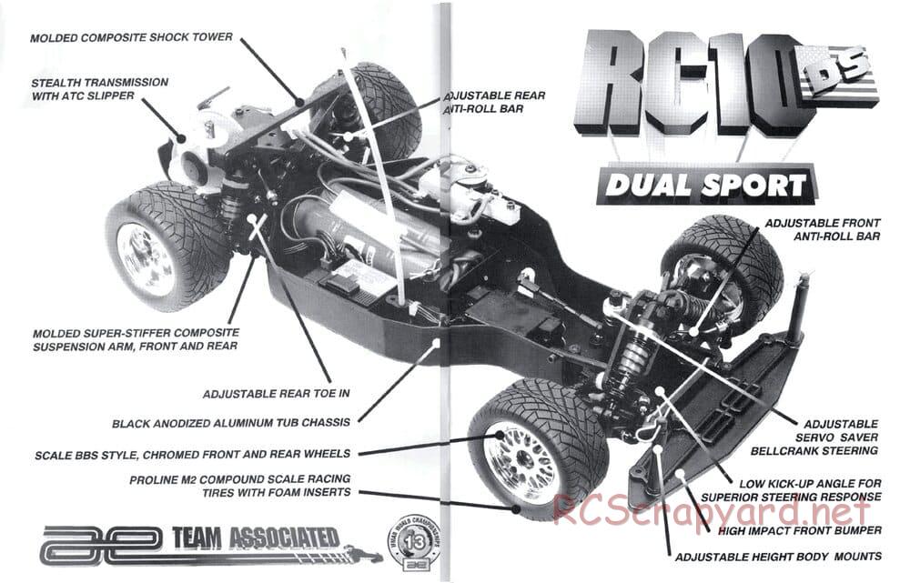 Team Associated - RC10 DS - Manual - Page 2