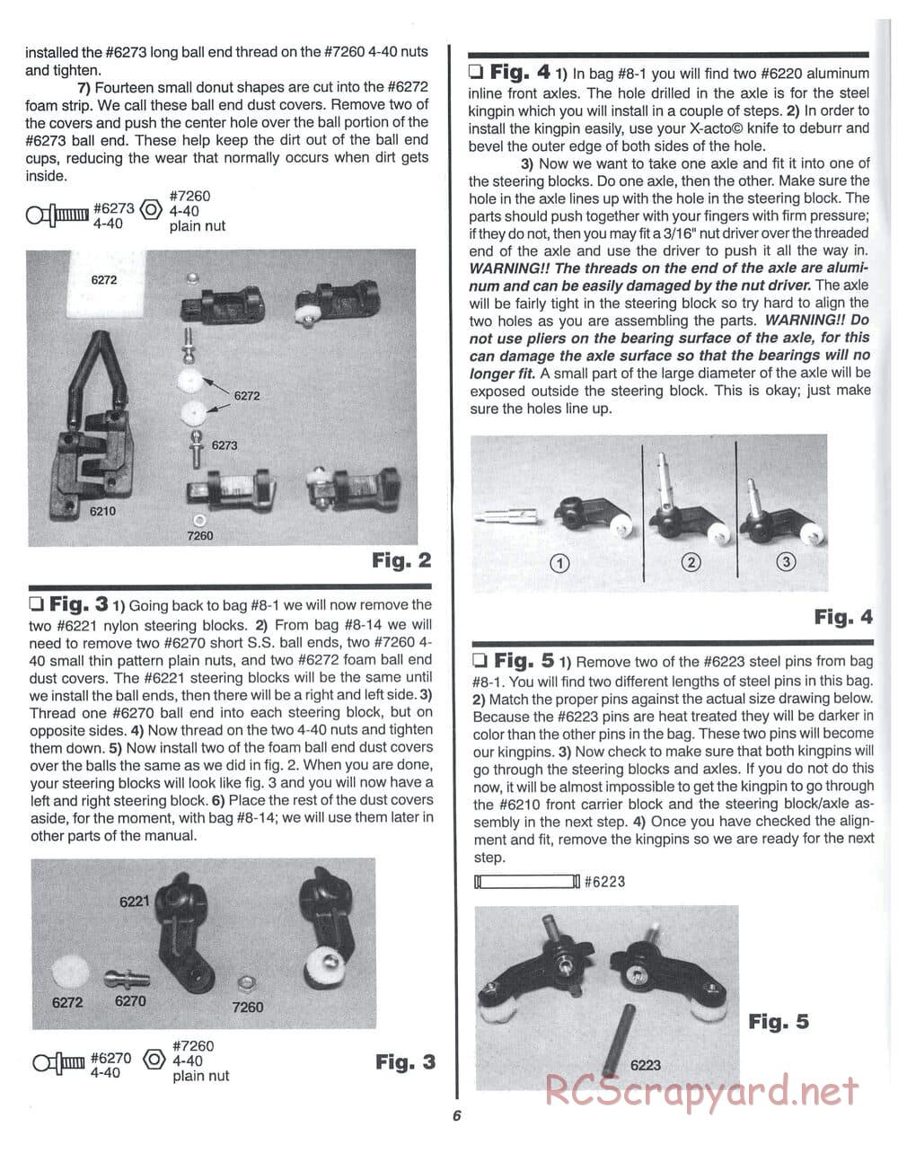 Team Associated - RC10 DS - Manual - Page 5