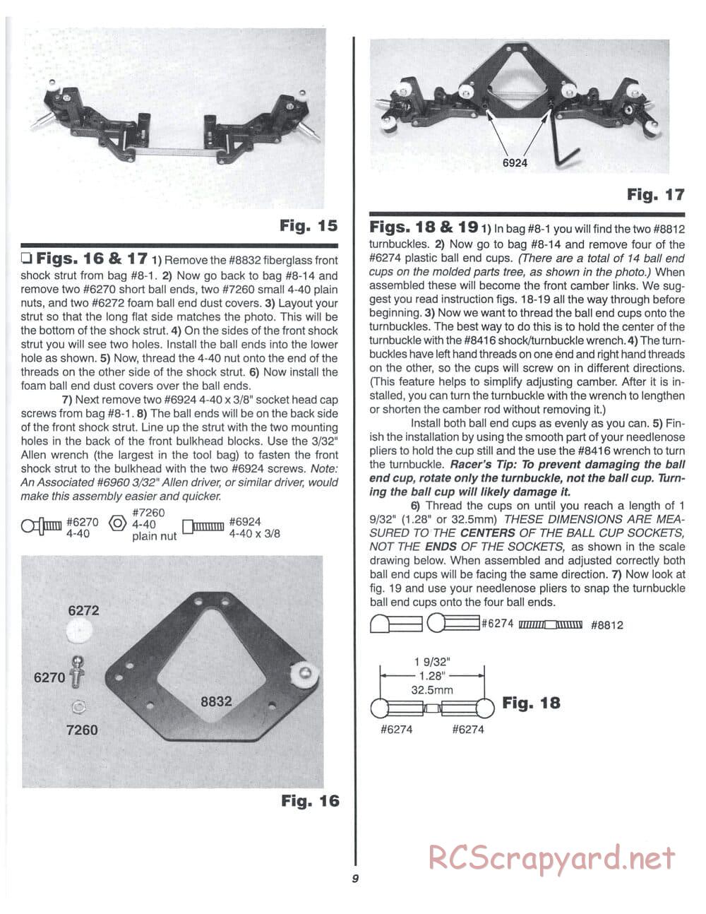 Team Associated - RC10 DS - Manual - Page 8