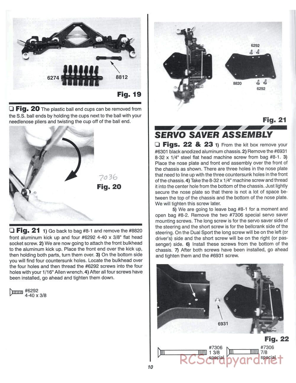 Team Associated - RC10 DS - Manual - Page 9