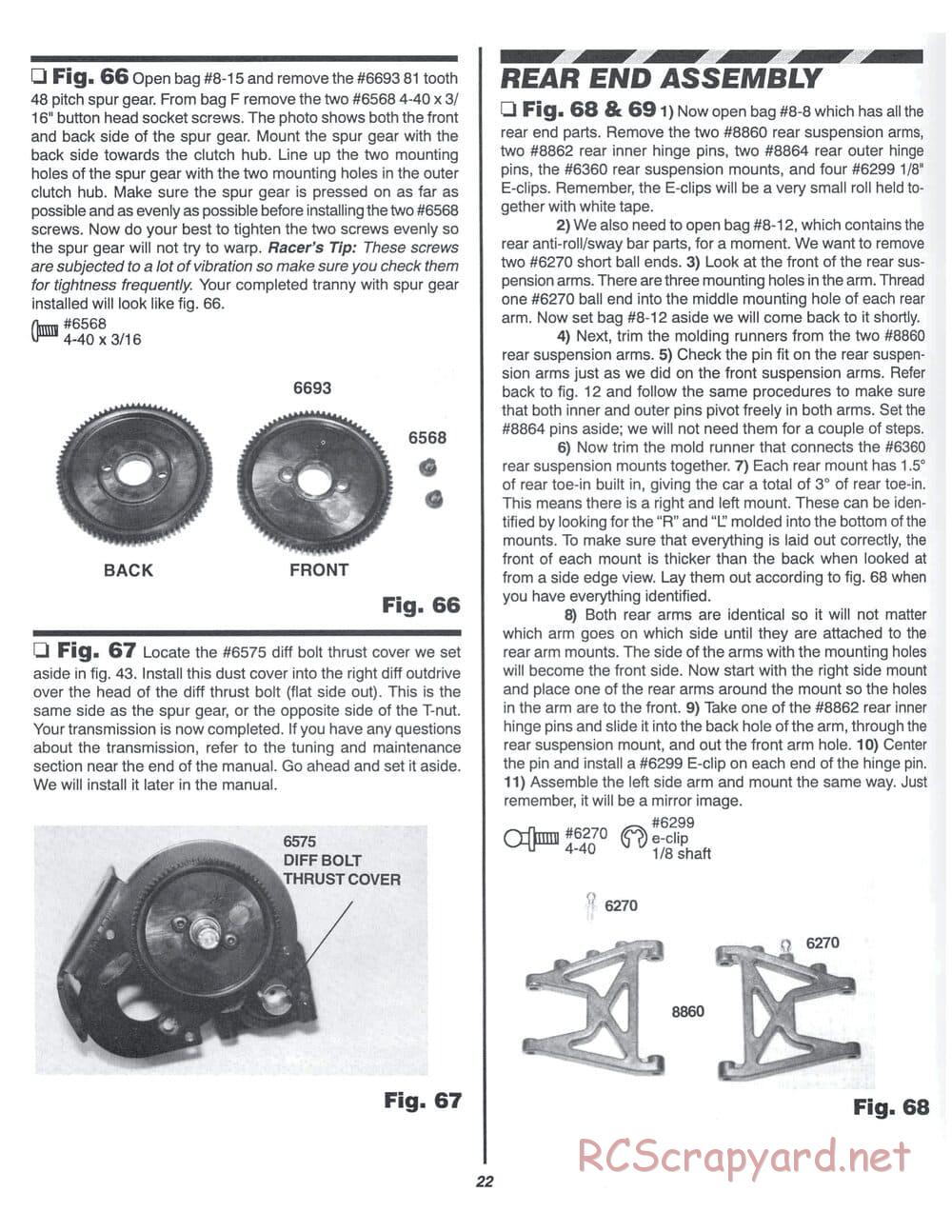 Team Associated - RC10 DS - Manual - Page 21