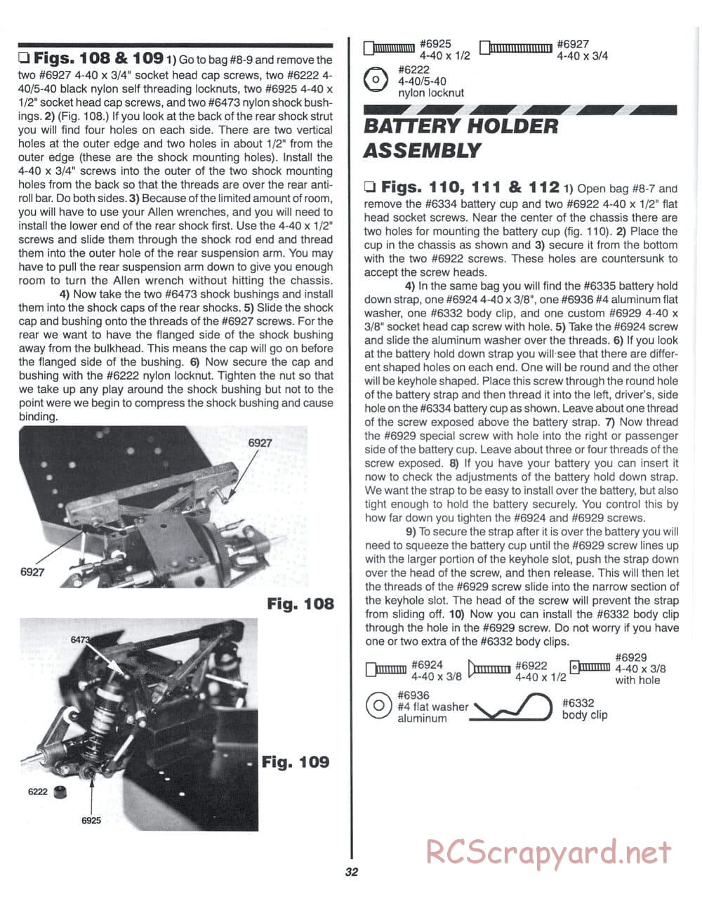 Team Associated - RC10 DS - Manual - Page 31