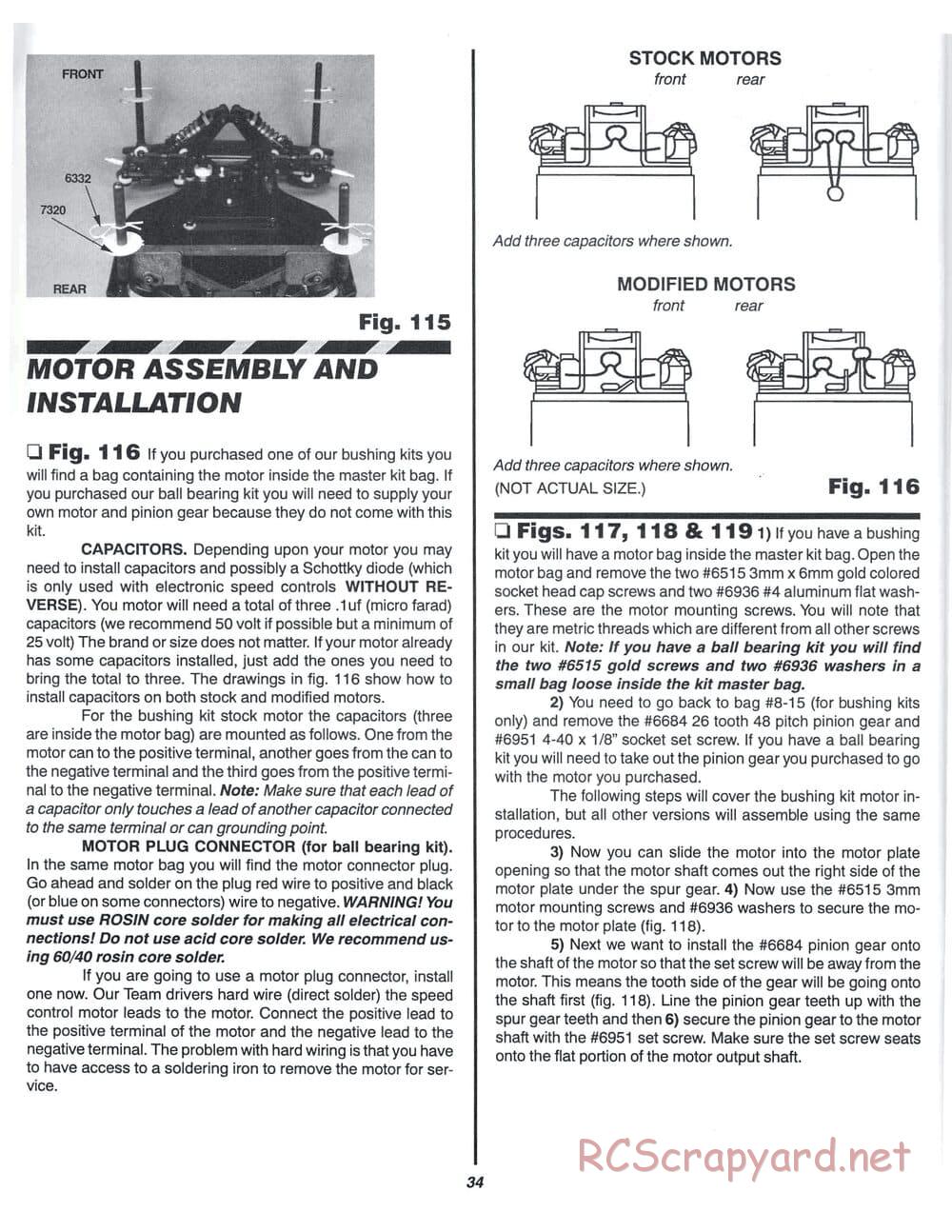 Team Associated - RC10 DS - Manual - Page 33