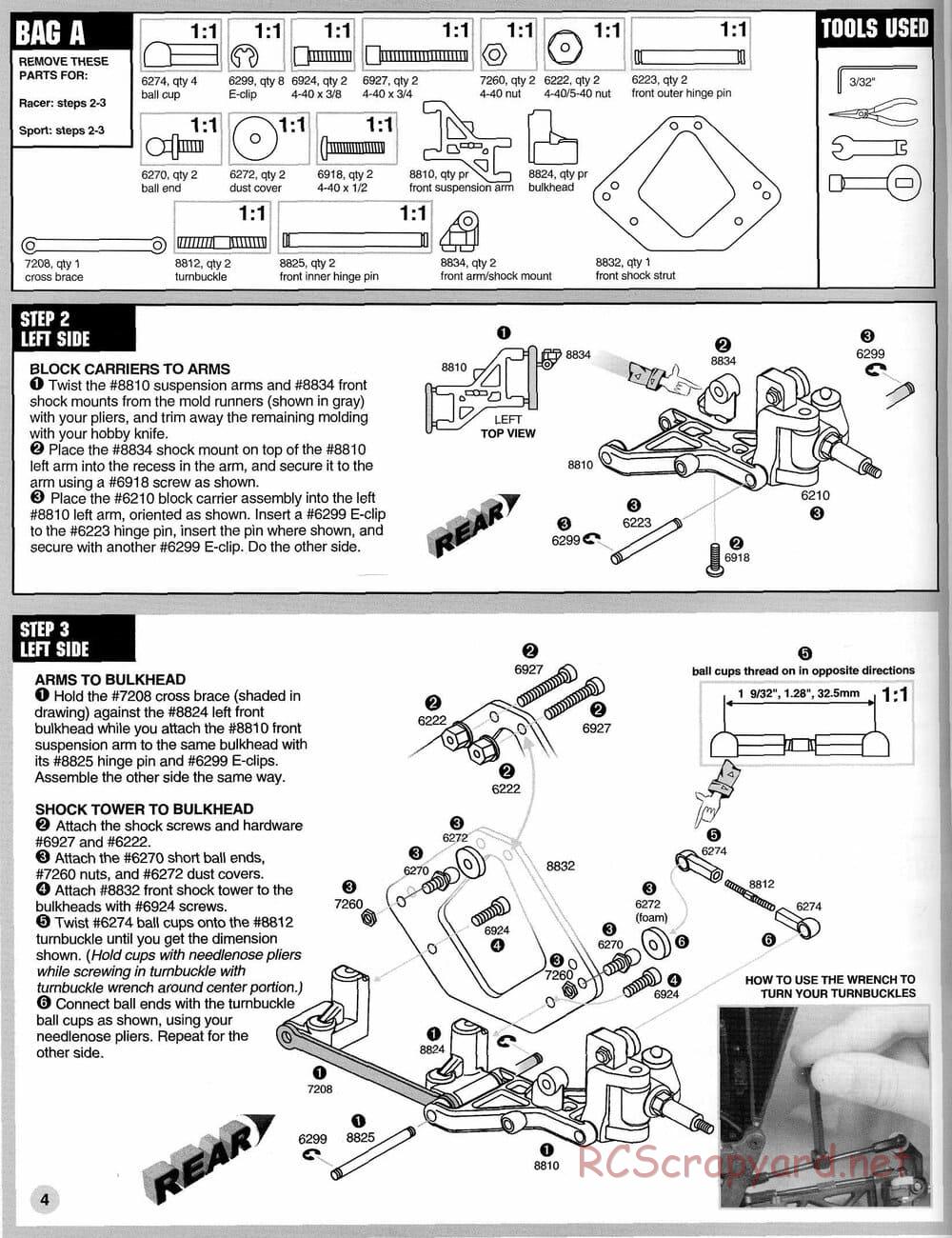 Team Associated - RC10-NDS - Manual - Page 4