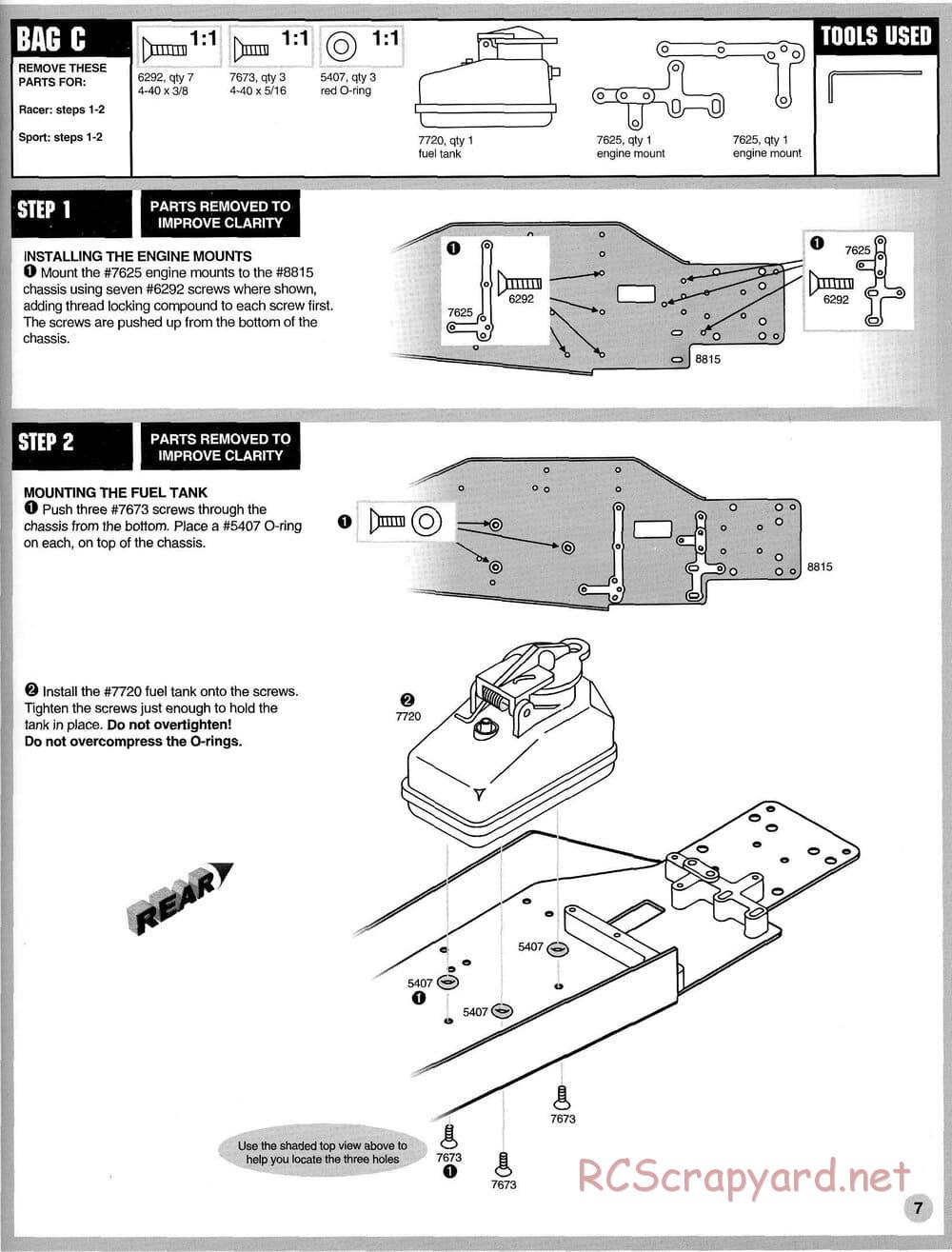 Team Associated - RC10-NDS - Manual - Page 7