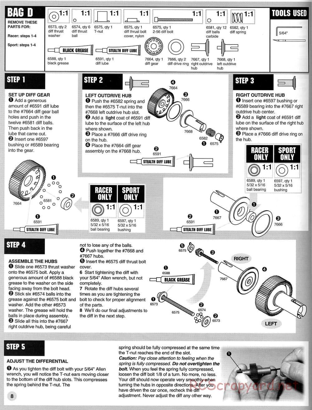 Team Associated - RC10-NDS - Manual - Page 8