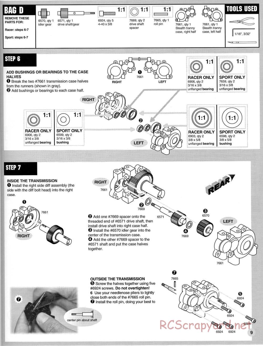 Team Associated - RC10-NDS - Manual - Page 9