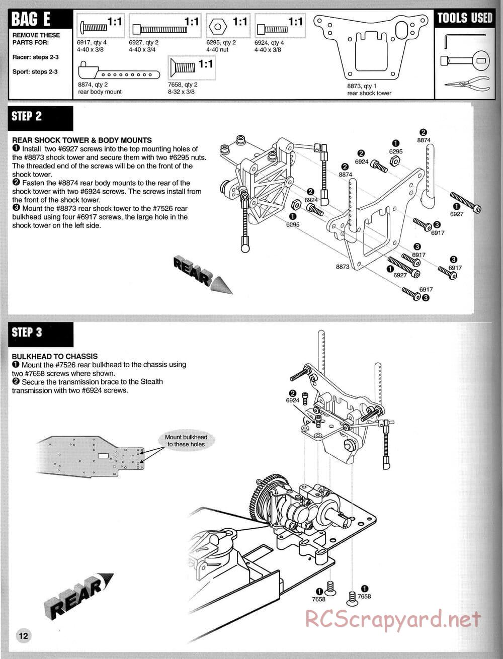 Team Associated - RC10-NDS - Manual - Page 12
