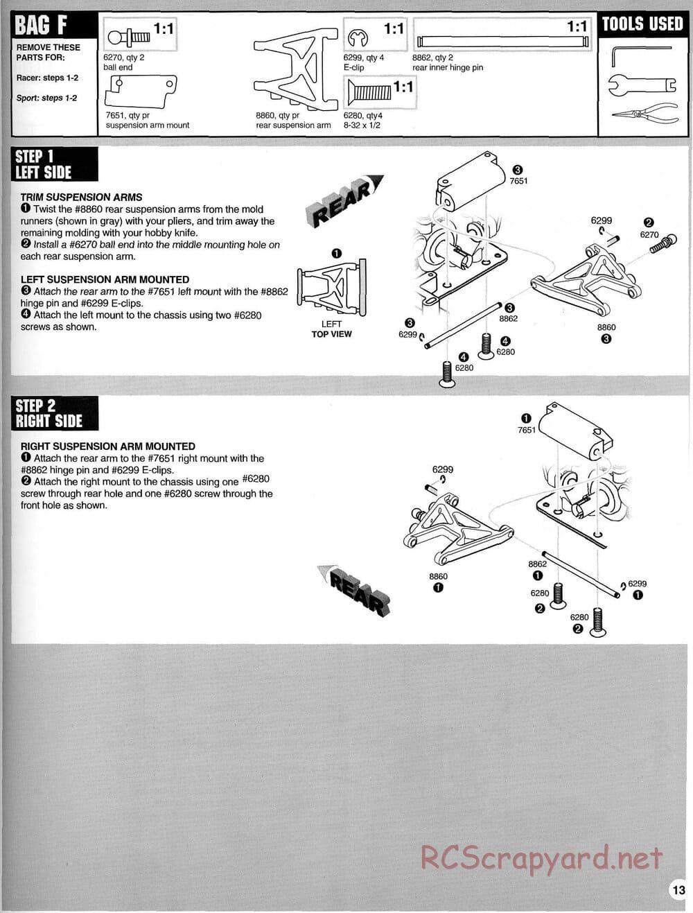 Team Associated - RC10-NDS - Manual - Page 13