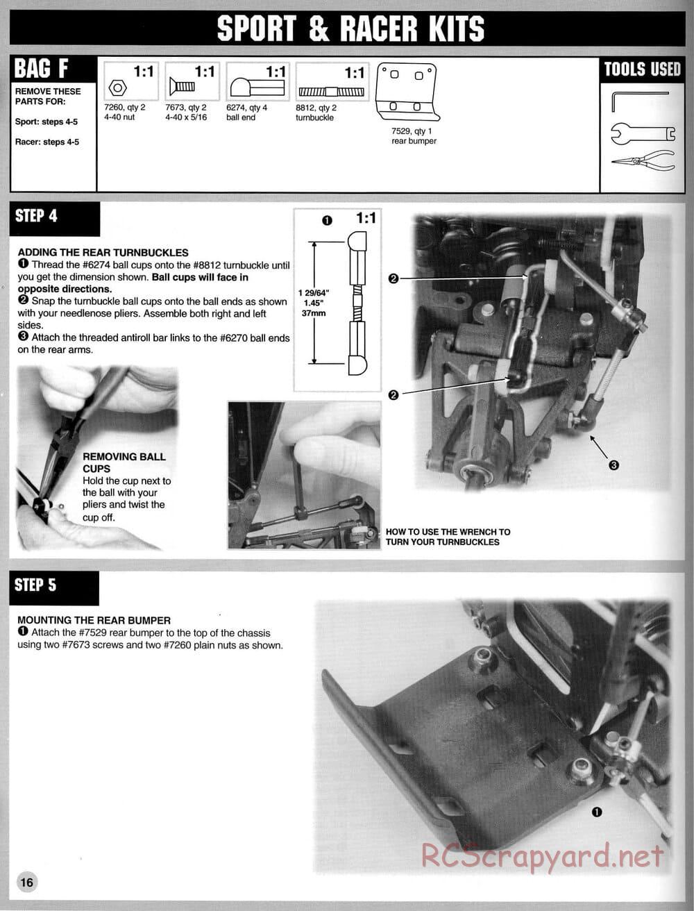 Team Associated - RC10-NDS - Manual - Page 16