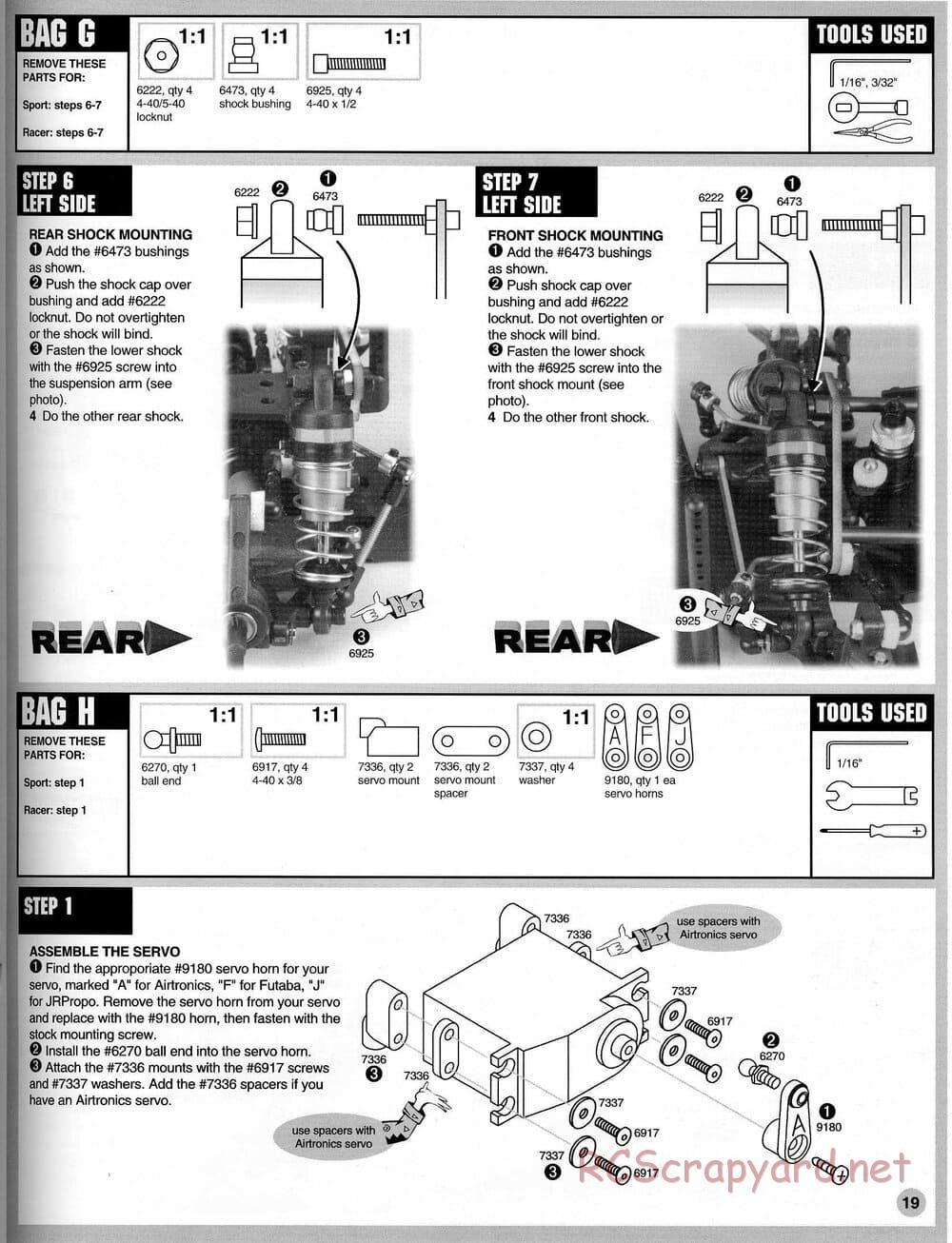 Team Associated - RC10-NDS - Manual - Page 19