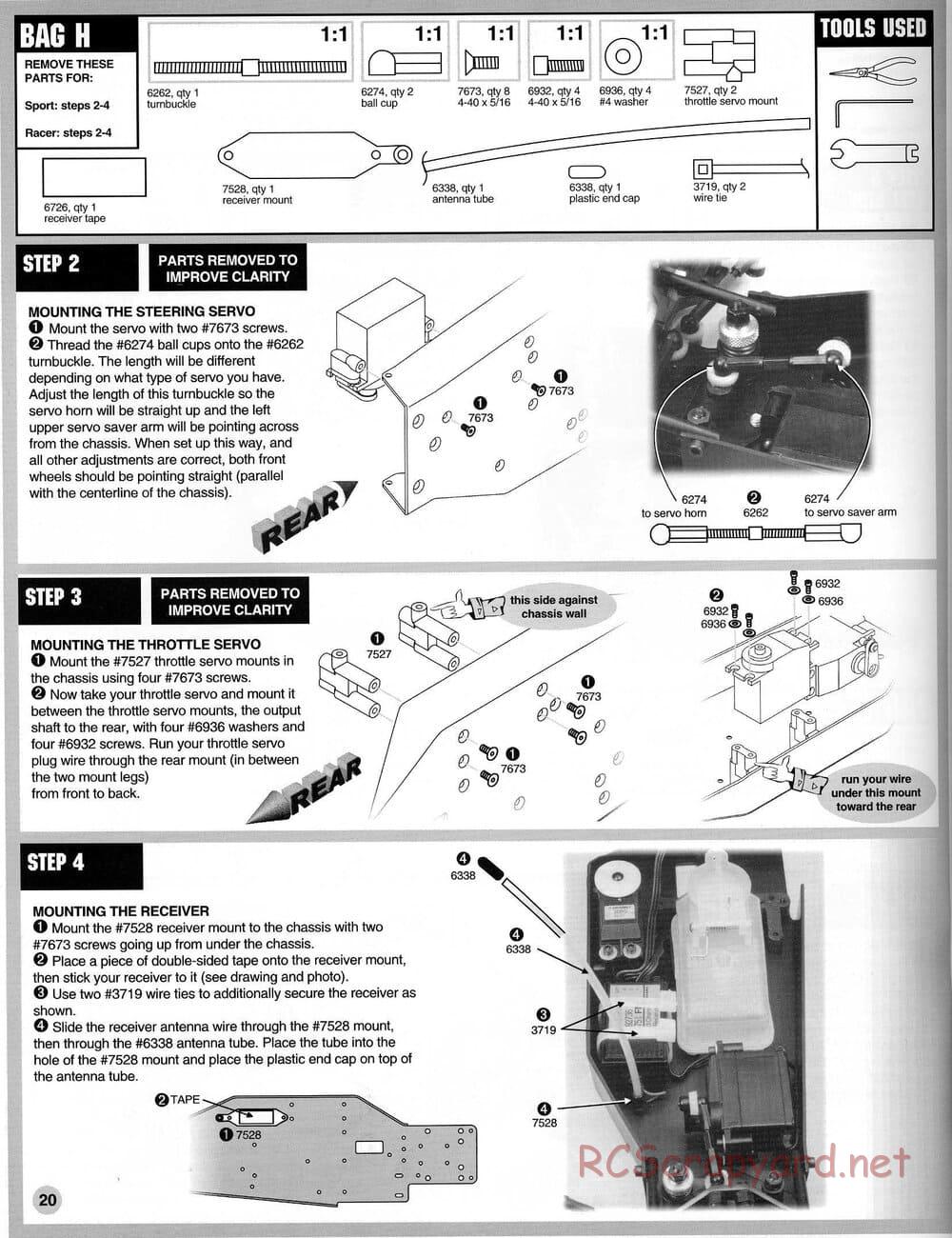 Team Associated - RC10-NDS - Manual - Page 20