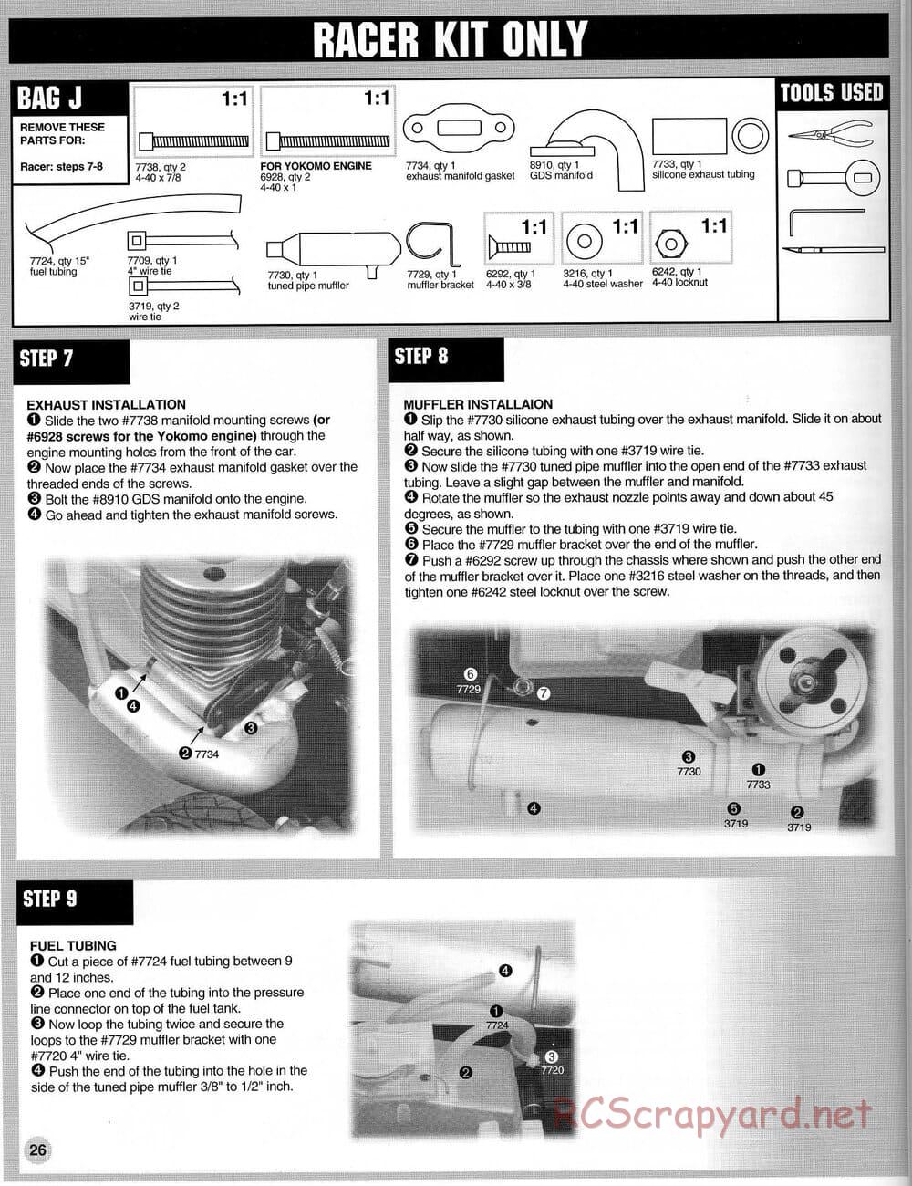 Team Associated - RC10-NDS - Manual - Page 26