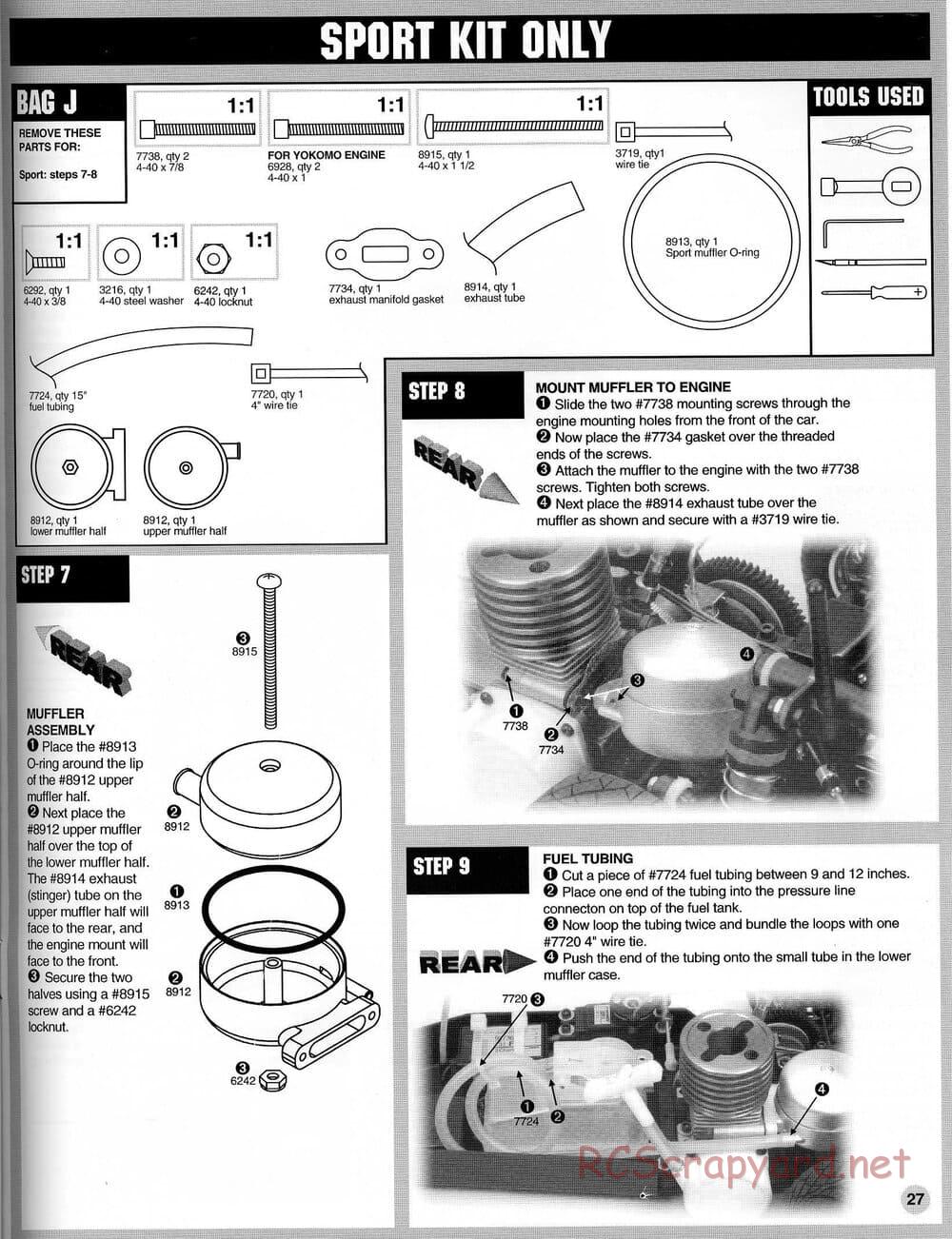 Team Associated - RC10-NDS - Manual - Page 27