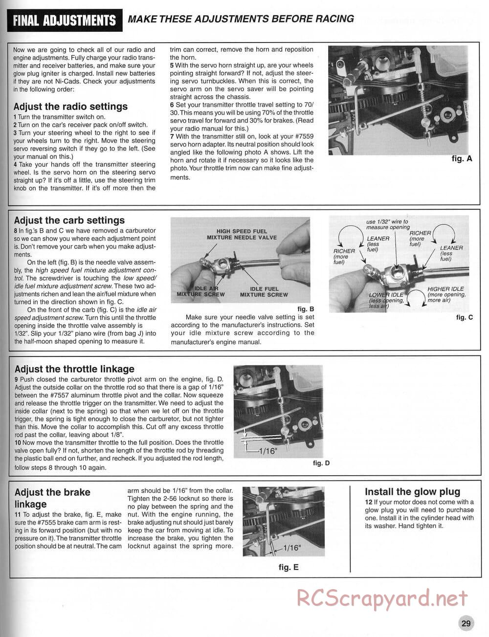 Team Associated - RC10-NDS - Manual - Page 29