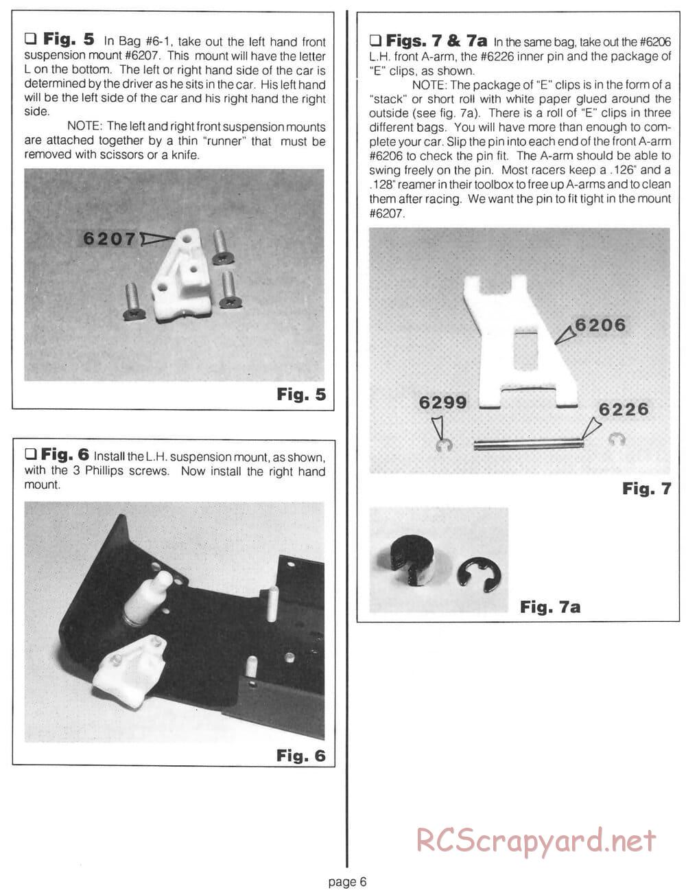 Team Associated - RC10 Team Car - Manual - Page 5