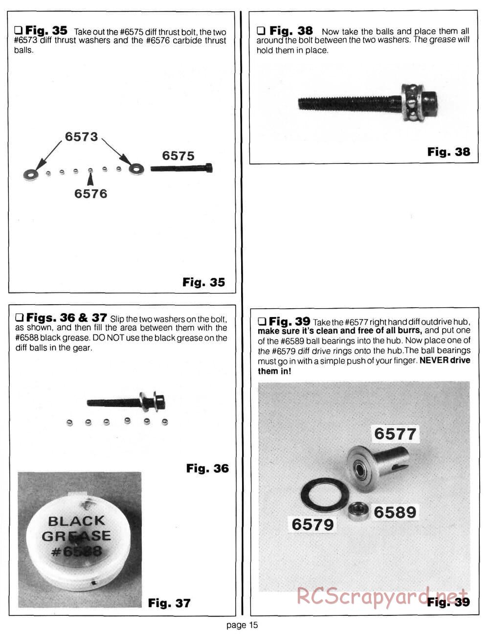 Team Associated - RC10 Team Car - Manual - Page 14