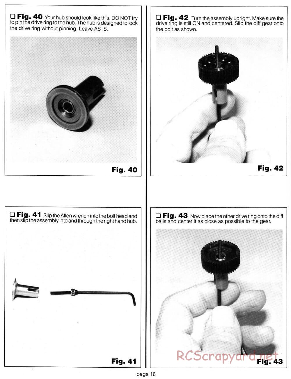 Team Associated - RC10 Team Car - Manual - Page 15