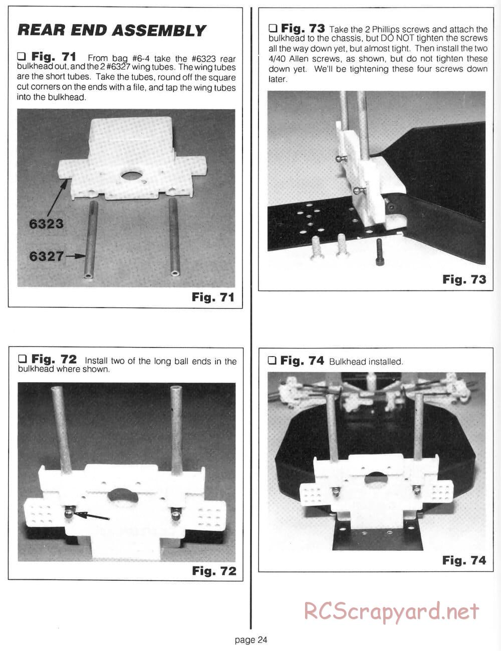 Team Associated - RC10 Team Car - Manual - Page 23