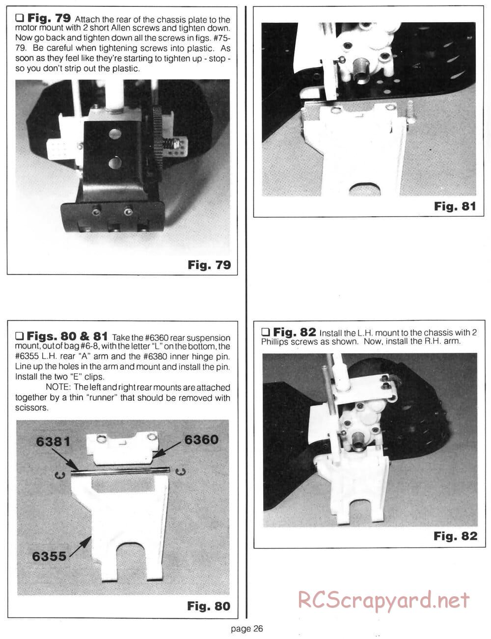 Team Associated - RC10 Team Car - Manual - Page 25