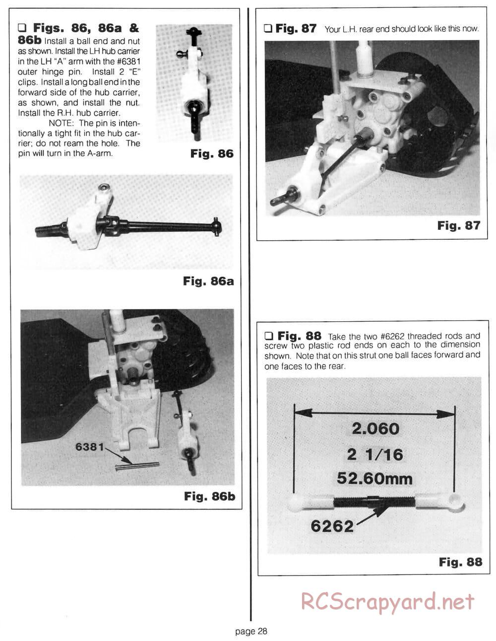 Team Associated - RC10 Team Car - Manual - Page 27