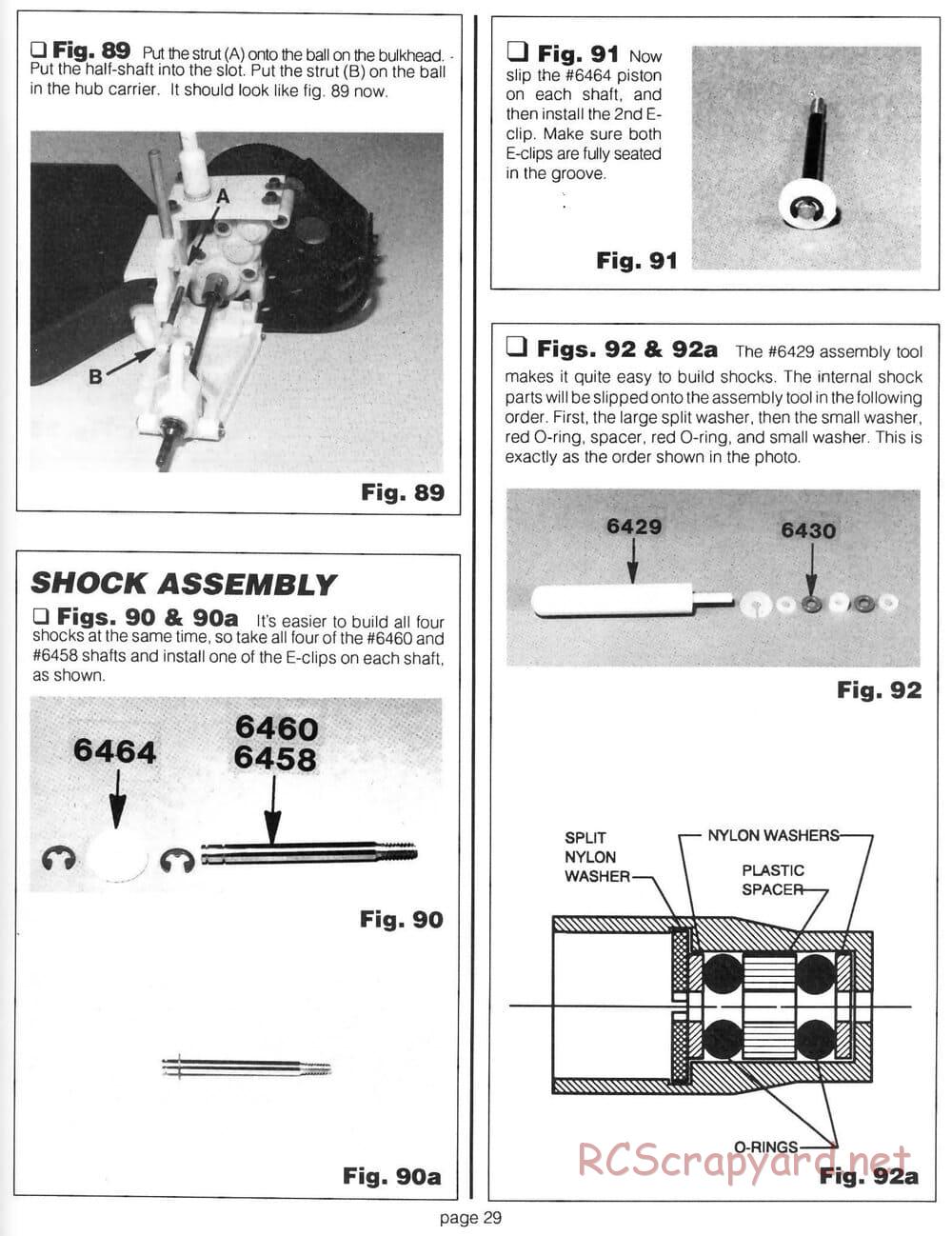 Team Associated - RC10 Team Car - Manual - Page 28