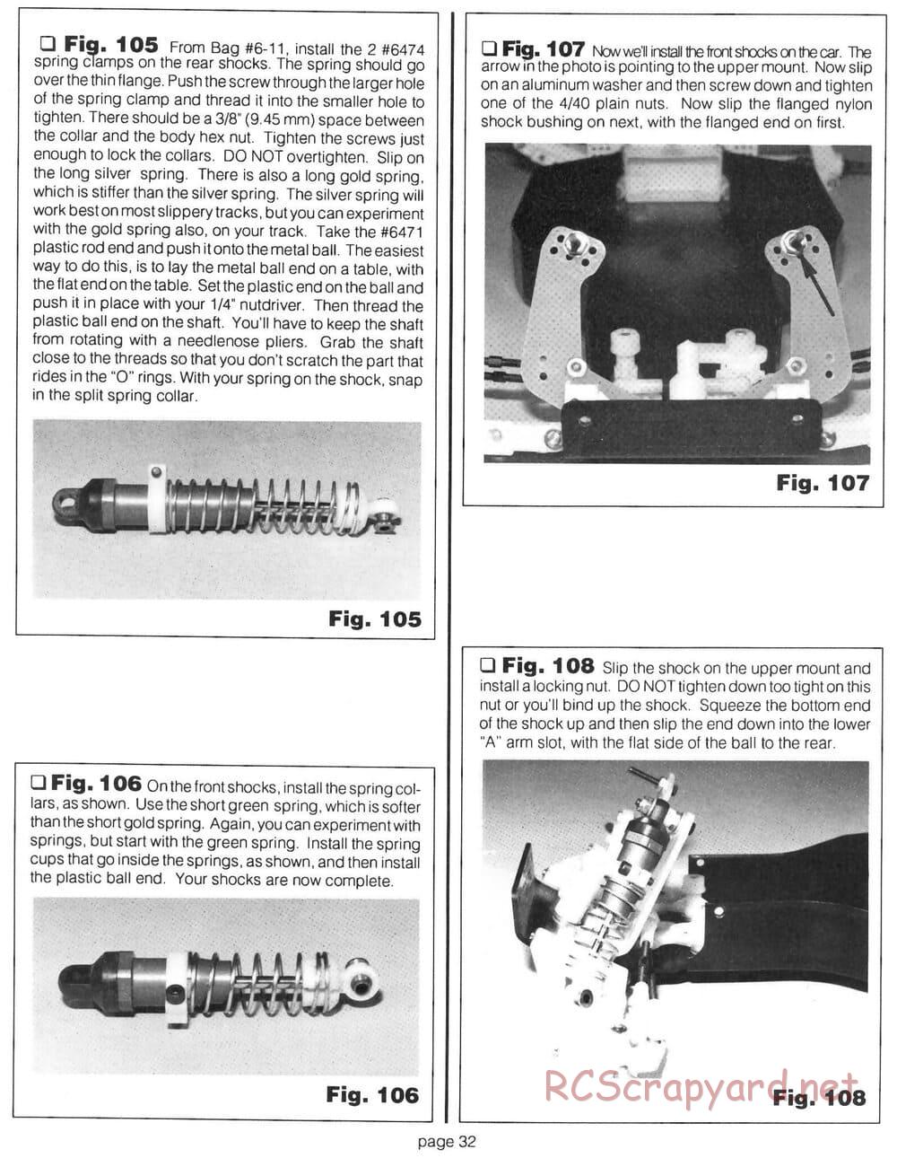 Team Associated - RC10 Team Car - Manual - Page 31