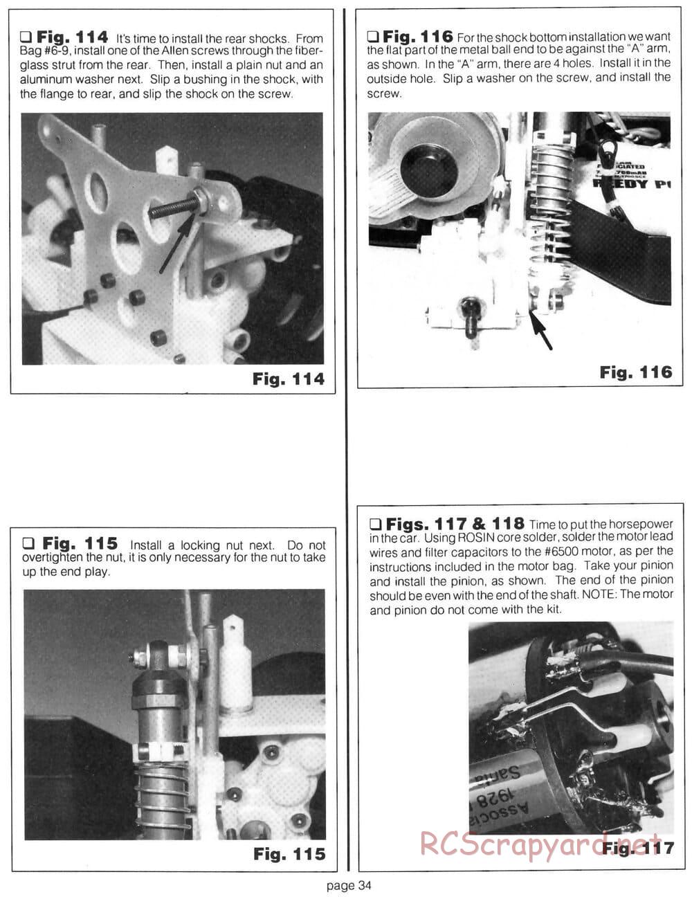 Team Associated - RC10 Team Car - Manual - Page 33