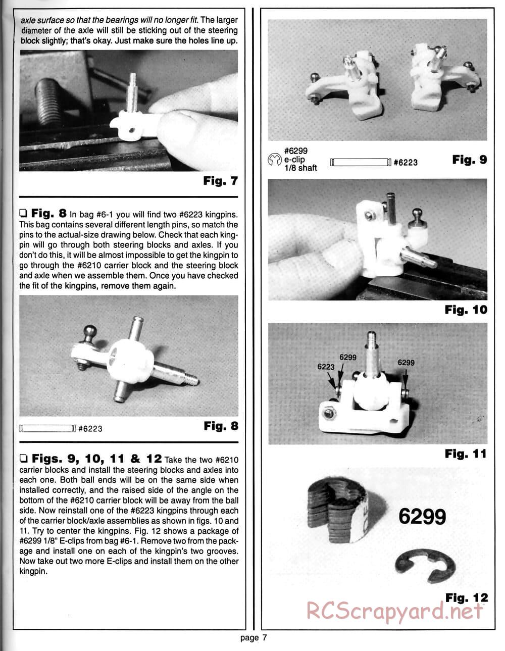 Team Associated - RC10 World's Car - 1994 - 6037 - Manual - Page 6
