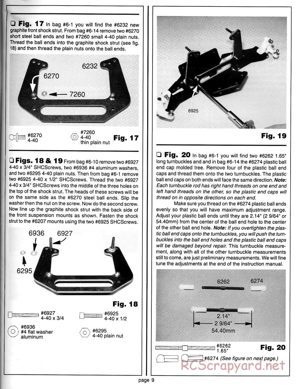 Team Associated - RC10 World's Car - 1994 - 6037 - Manual - Page 8