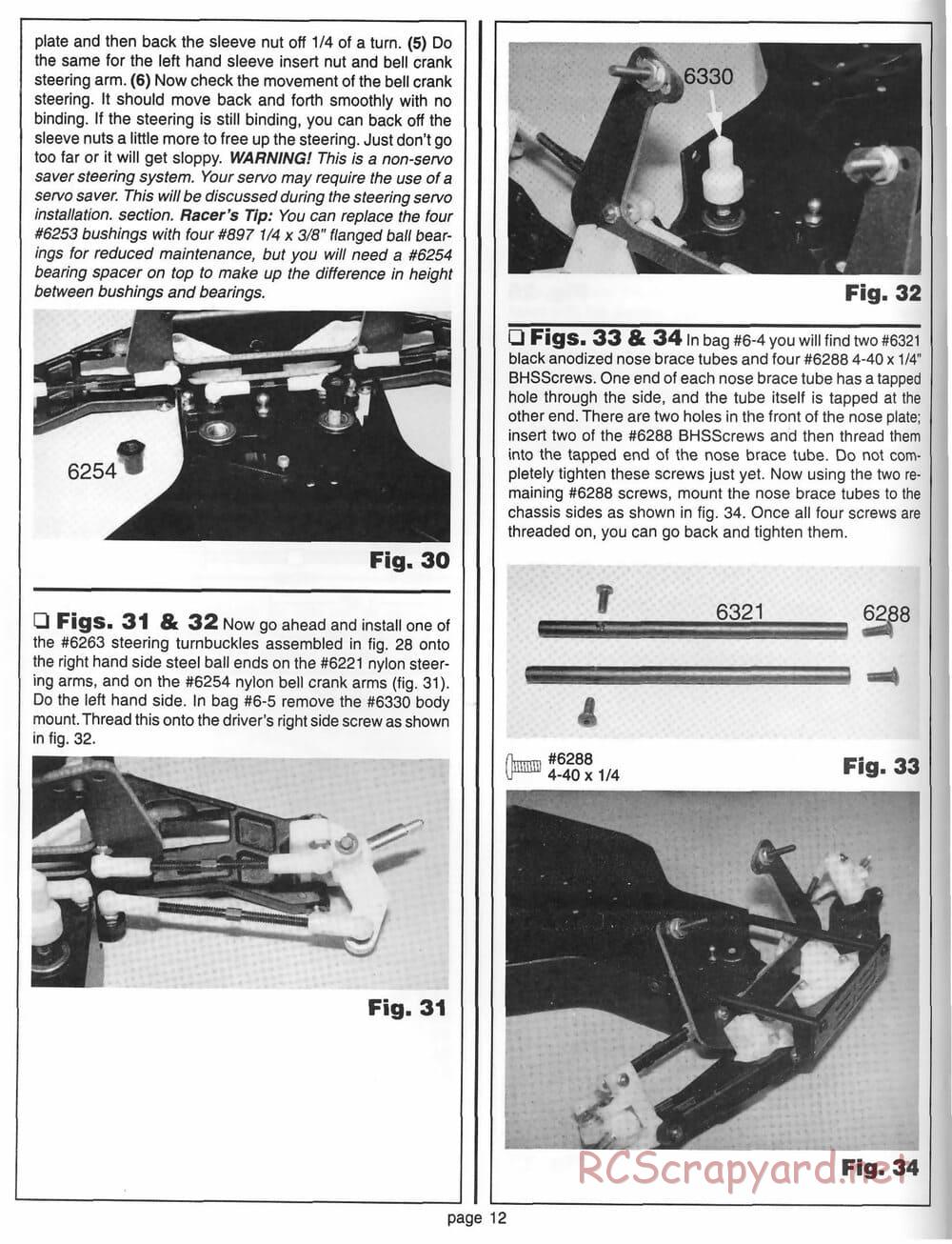 Team Associated - RC10 World's Car - 1994 - 6037 - Manual - Page 11