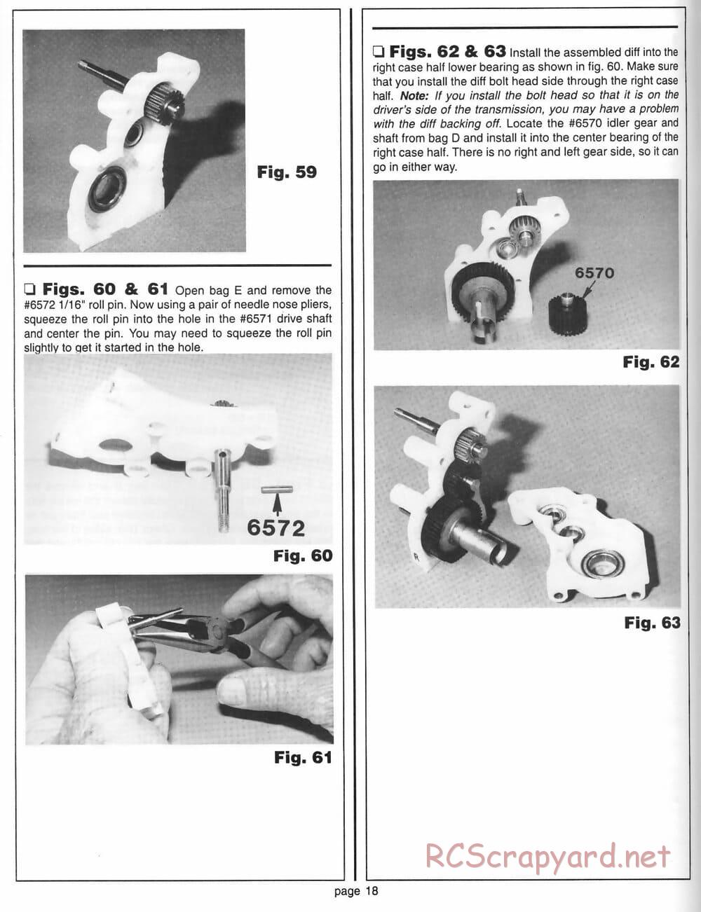 Team Associated - RC10 World's Car - 1994 - 6037 - Manual - Page 17