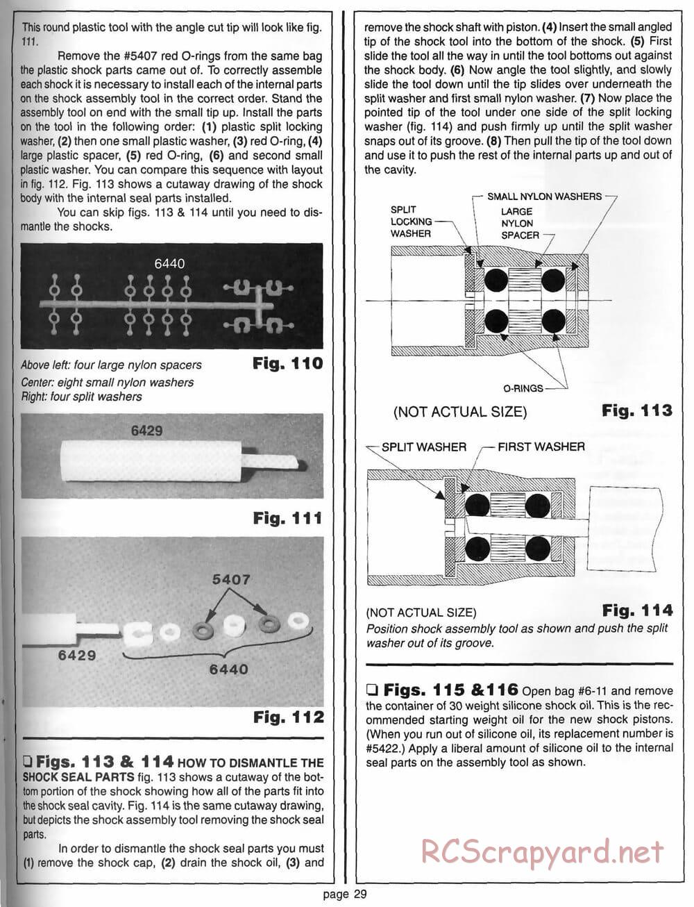Team Associated - RC10 World's Car - 1994 - 6037 - Manual - Page 28