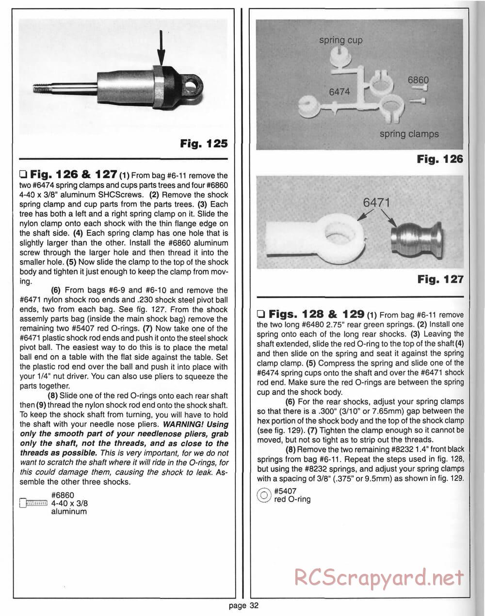 Team Associated - RC10 World's Car - 1994 - 6037 - Manual - Page 31