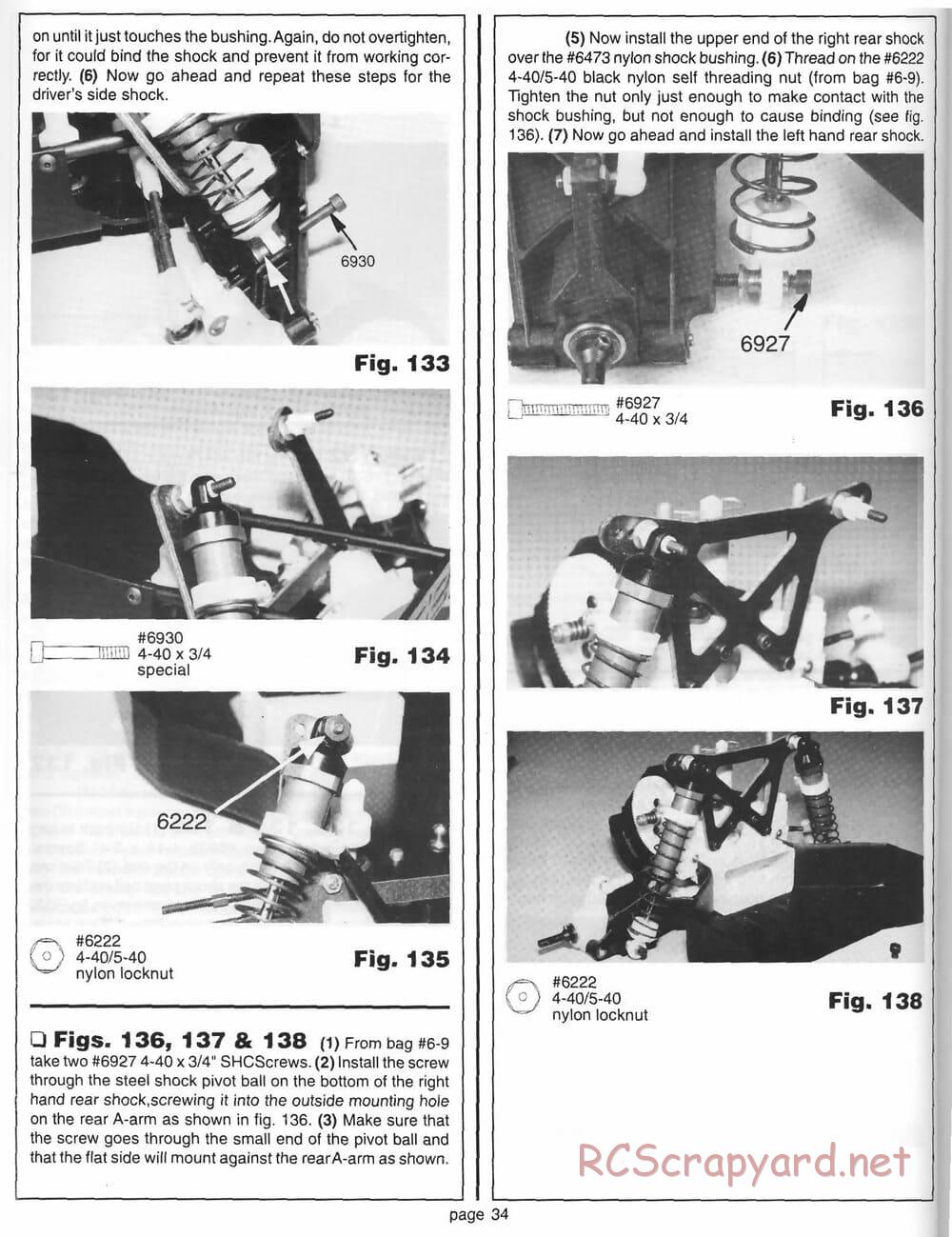 Team Associated - RC10 World's Car - 1994 - 6037 - Manual - Page 33