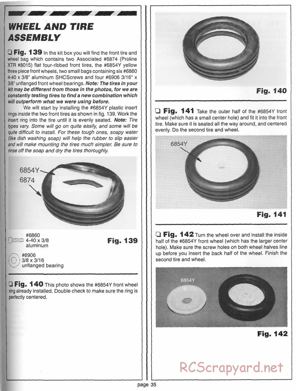 Team Associated - RC10 World's Car - 1994 - 6037 - Manual - Page 34