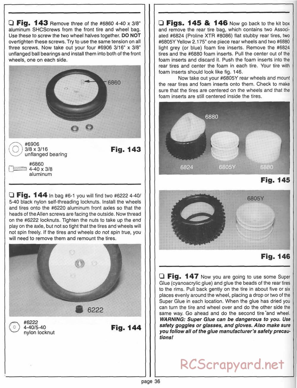 Team Associated - RC10 World's Car - 1994 - 6037 - Manual - Page 35