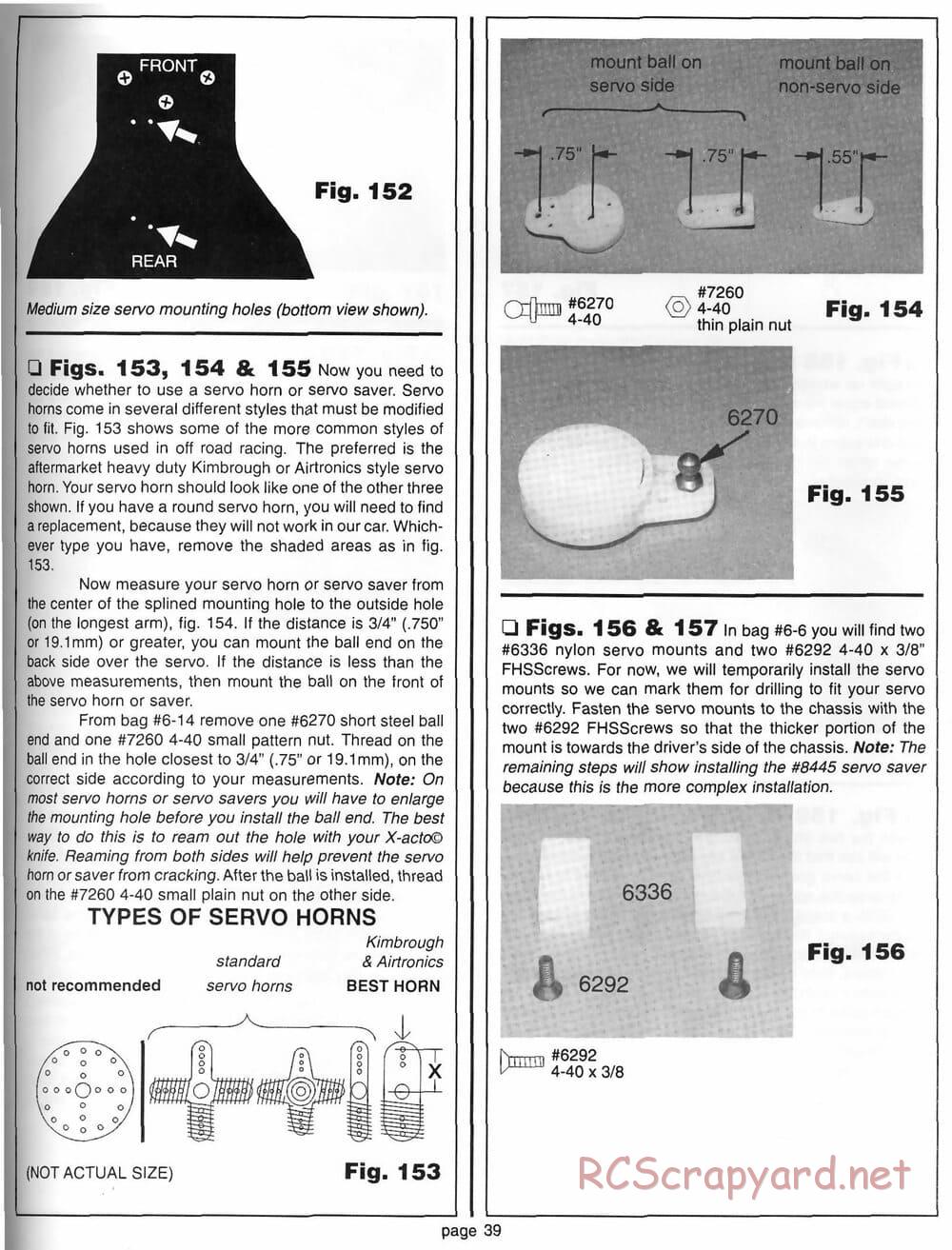 Team Associated - RC10 World's Car - 1994 - 6037 - Manual - Page 38